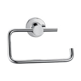 Classic Chrome Toilet Paper Holder Bathroom - 45-Degree Angle