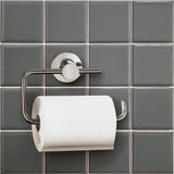 Classic Chrome Toilet Paper Holder Bathroom - Rear View