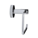 Classic Chrome Toilet Paper Holder Bathroom - Close-Up Angle
