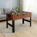 4FT 3-in-1 Games Foosball Soccer Hockey Pool Table - Top-Down View