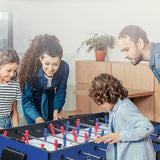 4FT 12-in-1 Combo Games Tables Foosball Soccer Basketball Hockey Pool Table Tennis - Front View