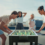 Foosball Soccer Table 4FT Tables Football Game Home Party Gift - Rear View