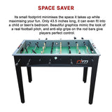 Foosball Soccer Table 4FT Tables Football Game Home Party Gift - Extra Image