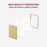 Photo Frames Collage Black A3 Picture Frame Wall Set Home Decor 3PCS - Rear View