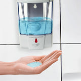 Automatic Liquid Soap/Alcohol Sanitizer Dispenser 700ML Hands-Free Sensor Wall - Front View