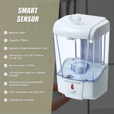 Automatic Liquid Soap/Alcohol Sanitizer Dispenser 700ML Hands-Free Sensor Wall - Extra Image
