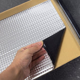 Sound Deadening Dead Mat 20 Sheets 20sq.ft Car Vibration Proofing - Rear View