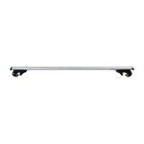 Universal Car Top Roof Rail Rack Cross Bar Aluminium Lockable 1350MM - Top-Down View