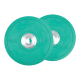 Set of 2 x 10KG PRO Olympic Rubber Bumper Weight Plate