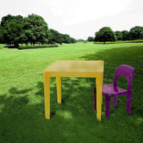 Kids Table and Chairs Play Set Toddler Child Toy Activity Furniture In-Outdoor - Extra Image