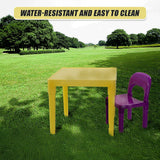 Kids Table and Chairs Play Set Toddler Child Toy Activity Furniture In-Outdoor - Extra Image