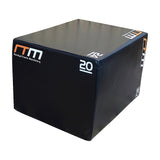 3 IN 1 Foam Plyo Games Plyometric Jump Box - Close-Up Angle