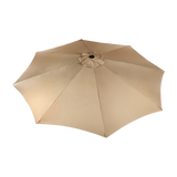 9FT Patio Umbrella Outdoor Garden Table Umbrella with 8 Sturdy Ribs - Extra Image