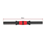 20kg Adjustable Rubber Dumbbell Set Barbell Home GYM Exercise Weights - Extra Image
