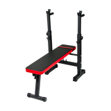 Folding Flat Weight Lifting Bench Body Workout Exercise Machine Home Fitness - 45-Degree Angle