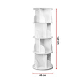 360-degree Rotating 4 Tier Display Shelf Bookcase Organiser - Extra Image