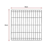 24 8 Panel Pet Dog Playpen Puppy Exercise Cage Enclosure Fence Play Pen - Extra Image