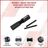Barbell Squat Pad Neck Shoulder Protective Weightlifting Pad - Side View