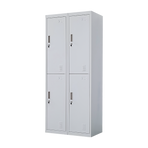Four-Door Office Gym Shed Storage Locker