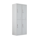 Four-Door Office Gym Shed Storage Locker, image 4
