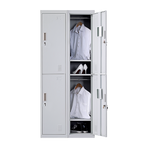Four-Door Office Gym Shed Storage Locker, image 6