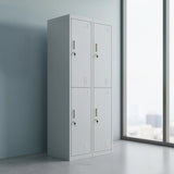Four-Door Office Gym Shed Storage Locker
