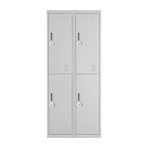 Four-Door Office Gym Shed Storage Locker, image 4