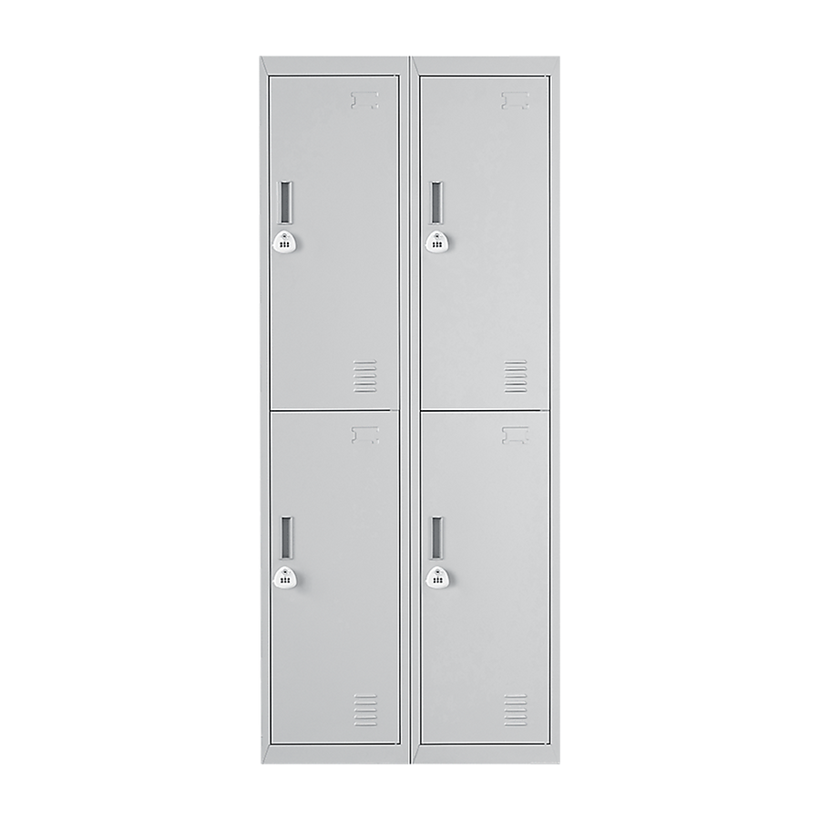 Four-Door Office Gym Shed Storage Locker, image 4