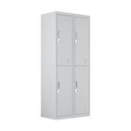 Four-Door Office Gym Shed Storage Locker, image 5