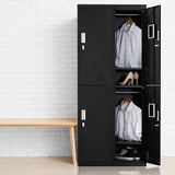 Four-Door Office Gym Shed Storage Locker - Extra Image