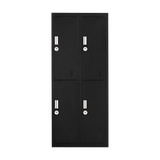 Four-Door Office Gym Shed Storage Locker - Extra Image