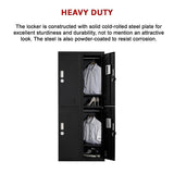 Four-Door Office Gym Shed Storage Locker - Extra Image