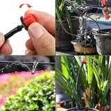 50M Hose Garden Irrigation System Plant Watering DIY Micro Drip Kits - 45-Degree Angle