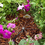 50M Hose Garden Irrigation System Plant Watering DIY Micro Drip Kits - Rear View