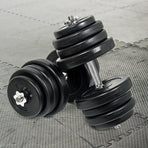 50KG Dumbbell Adjustable Weight Set, image 6