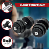 50KG Dumbbell Adjustable Weight Set - Close-Up Angle