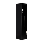 Black Two-Door L-shaped Office Gym Shed Storage Lockers