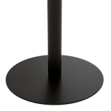 Steel Round 45cm Restaurant Cafe Office Table Base Leg - 45-Degree Angle