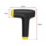 Massage Gun 4 Heads Massager Vibration Muscle Percussion Therapy Tissue - Low Angle