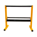 2 Tier Dumbbell Rack for Dumbbell Weights Storage - Top-Down View