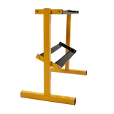 2 Tier Dumbbell Rack for Dumbbell Weights Storage - Low Angle