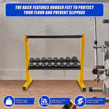2 Tier Dumbbell Rack for Dumbbell Weights Storage - Extra Image