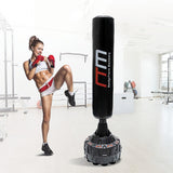 170cm Free Standing Boxing Punching Bag Stand MMA UFC Kick Fitness - Front View