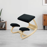 Kneeling Office Chair Ergonomic Rocking Posture Improving Stool - Front View