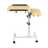 Computer Desk Home Folding Adjustable Removable Laptop Notebook Working Table - Rear View