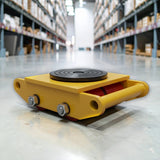 Heavy Duty Machine Dolly Skate Machinery Roller Mover Cargo Trolley 6T - Front View