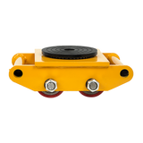 Heavy Duty Machine Dolly Skate Machinery Roller Mover Cargo Trolley 6T - Close-Up Angle