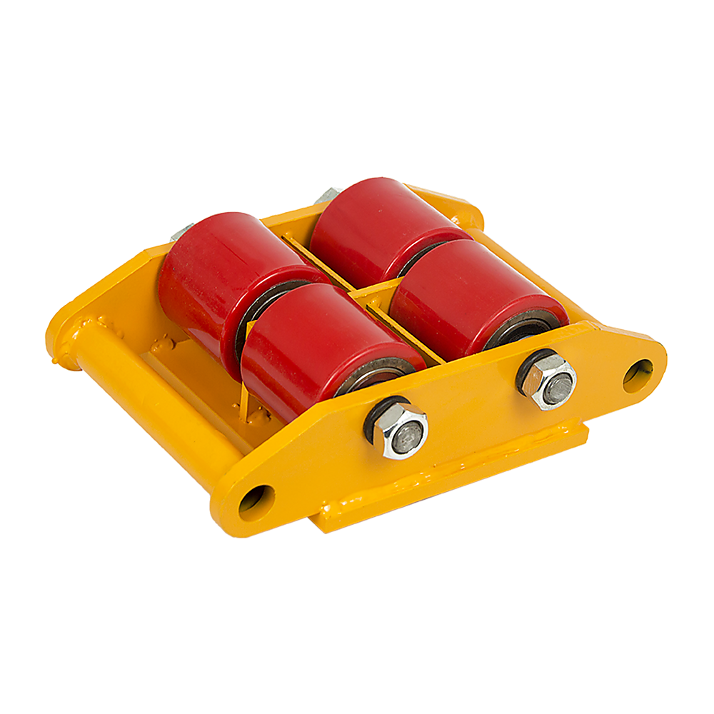 Heavy Duty Machine Dolly Skate Machinery Roller Mover Cargo Trolley 6T