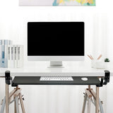 Clamp On Keyboard Tray 75cm W x 25cm D Extra Large - Front View