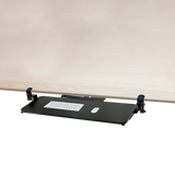 Clamp On Keyboard Tray 75cm W x 25cm D Extra Large - 45-Degree Angle